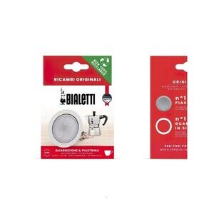 Bialetti Replacement Gasket and Filter Plate for Brikka Pots (Brikka 2 Cup)